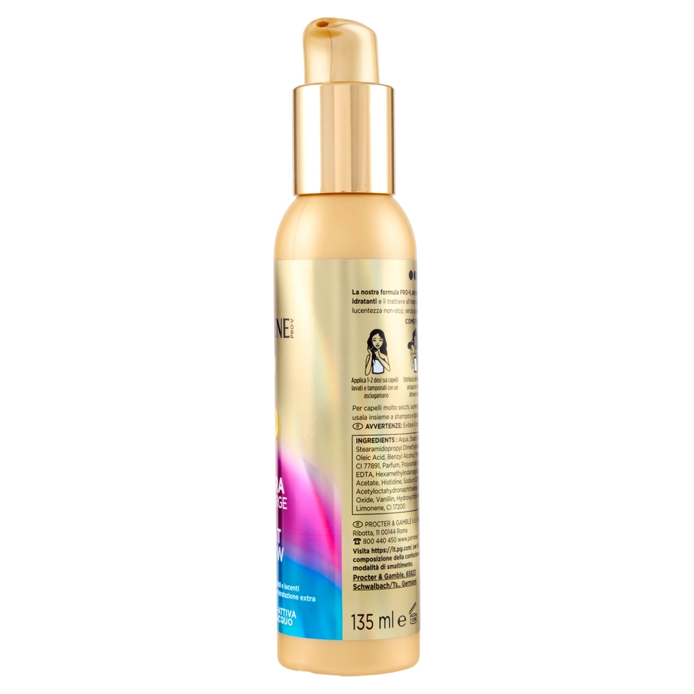 Pantene Pro-V Hydra Recharge Heat & Glow Crema Termo-Attiva Senza Risciacquo 135 ml